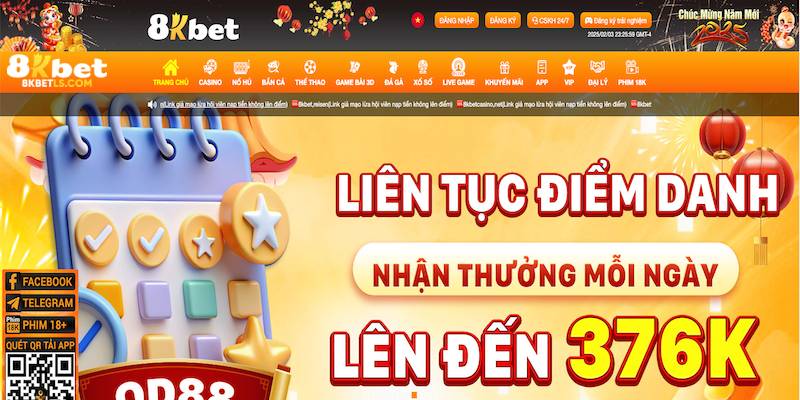 Nổ Hũ Đổi Thưởng 8kbet - Nhanh Tay Quay Slot Nhận Thưởng